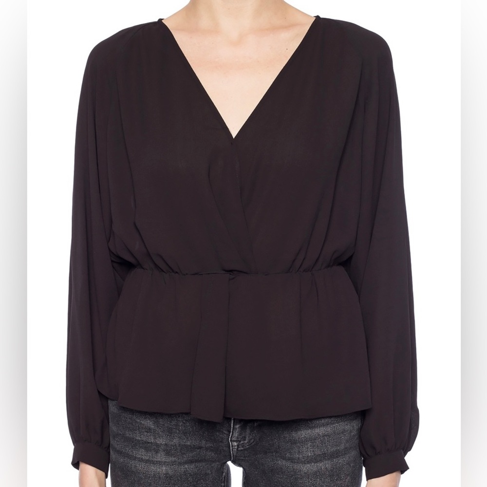 AllSaints x-small Lasia Top Black.